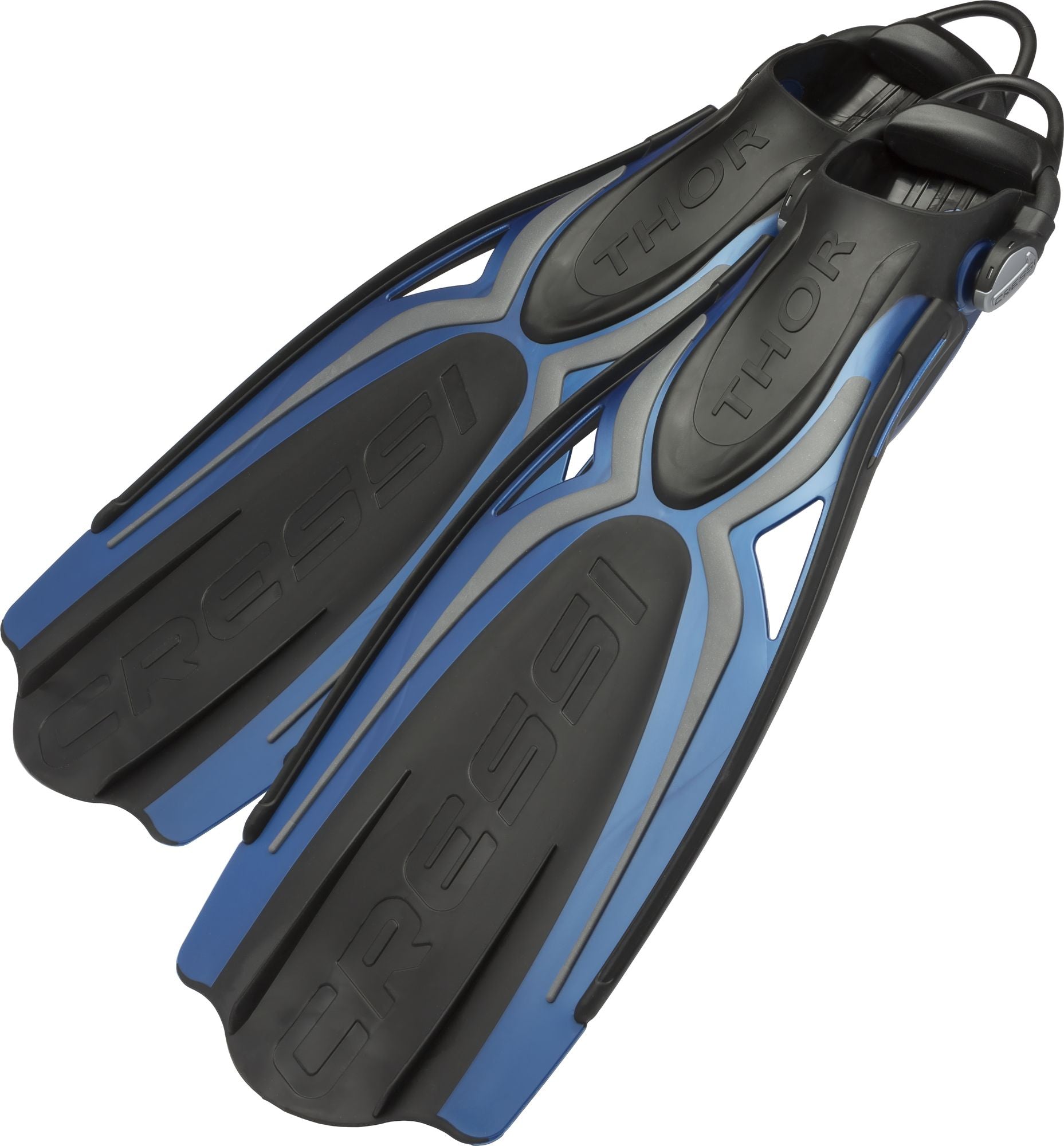 Cressi Thor EBS Fins | Open-Heel Scuba Diving Fins
