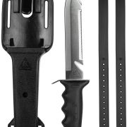 Cressi Orca Knife | Large Stainless-Steel Dive Knife