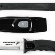 Cressi Skorpion Knife | Medium Stainless-Steel Dive Knife
