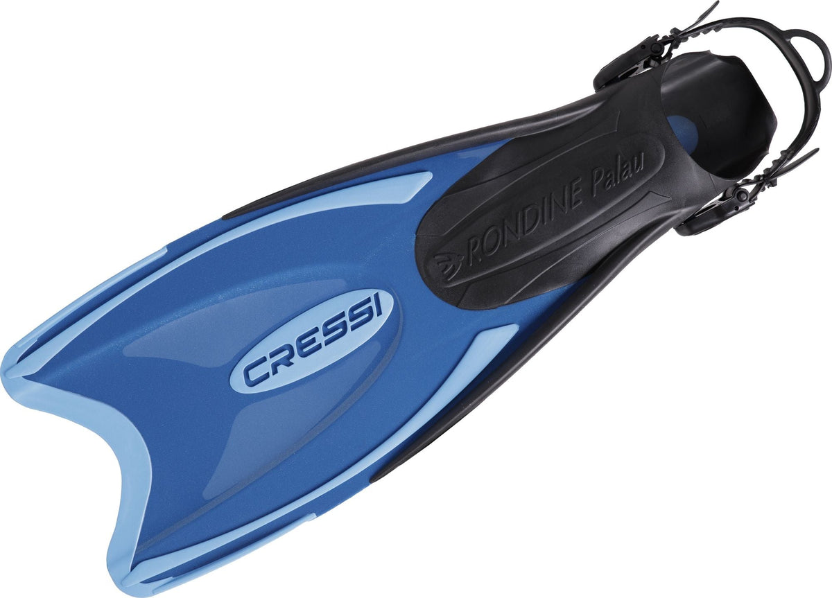 Cressi Palau Fins | Open-Heel Snorkelling Fins