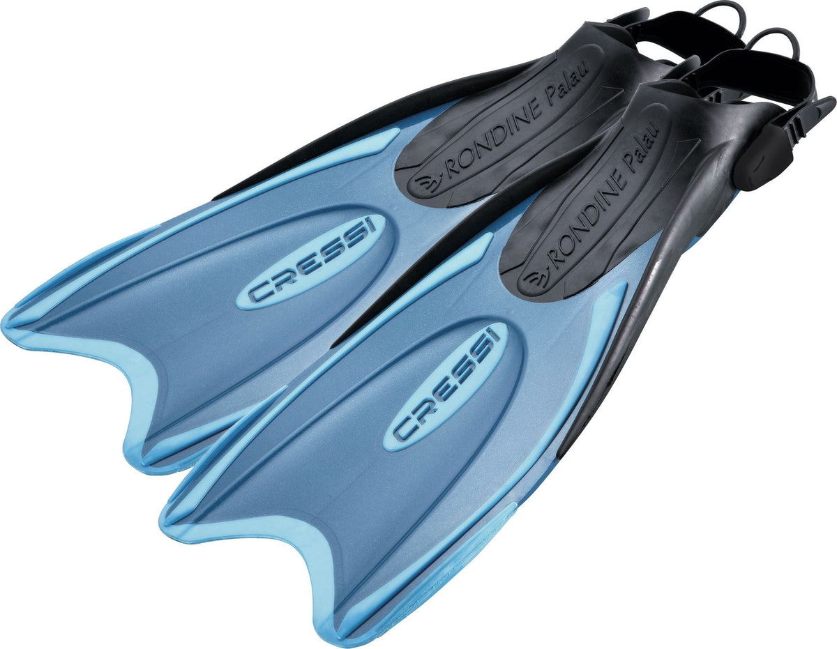 Cressi Palau Fins | Open-Heel Snorkelling Fins