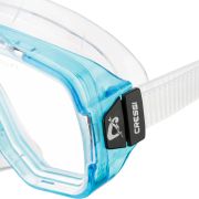 Cressi Sirenetta Mask | Smaller-Fit Snorkel & Dive Mask