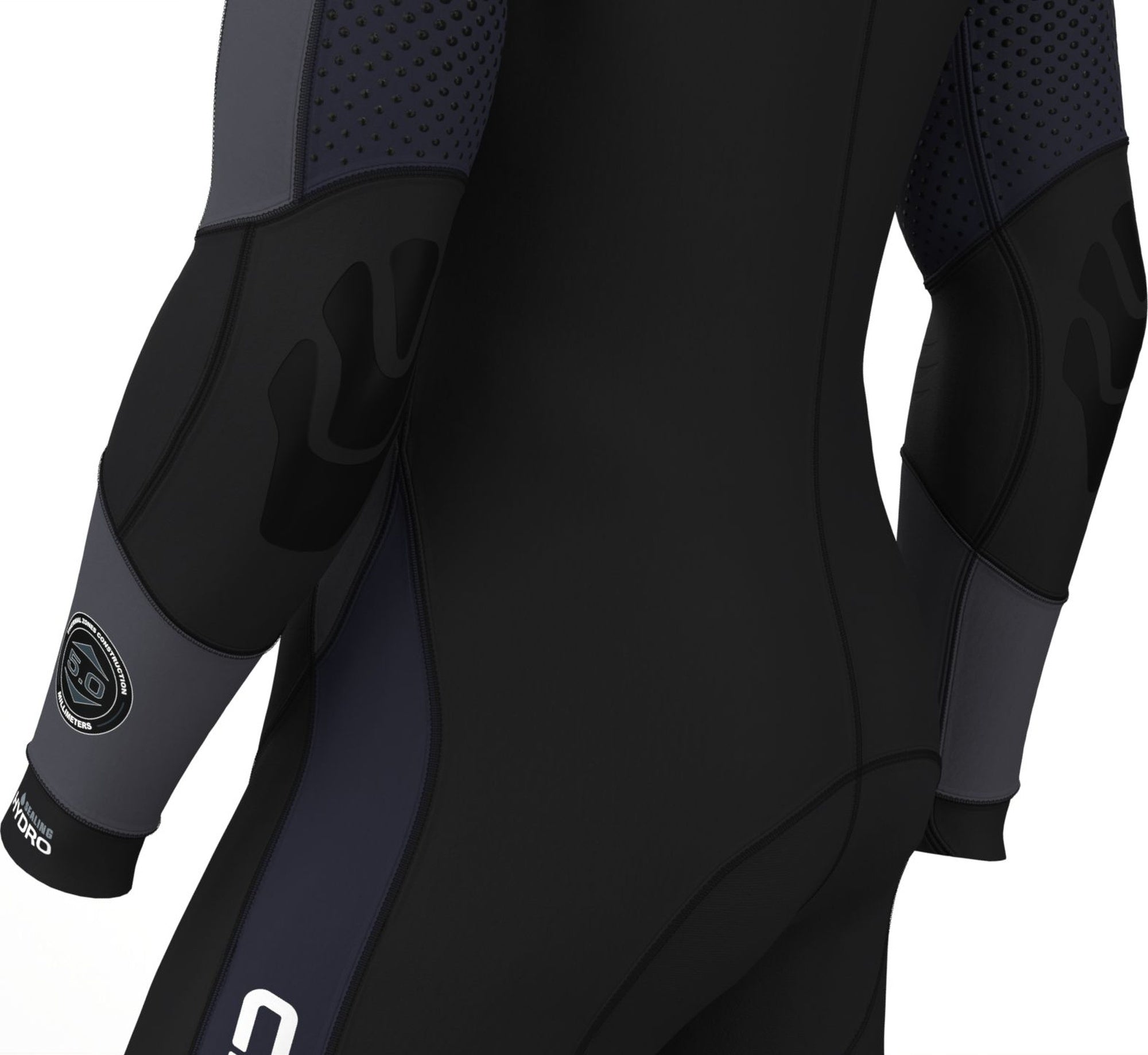 Facile 5 mm Wetsuit Man | Hooded Front-Zip Wetsuit