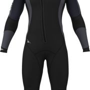 Facile 5 mm Wetsuit Man | Hooded Front-Zip Wetsuit