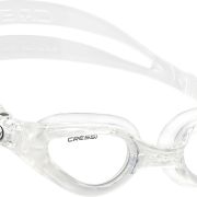 Cressi Right Swim Goggles | Adult Round Lens Swimming Goggles