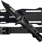 Cressi Predator Knife | Compact Stainless-Steel Dive Knife
