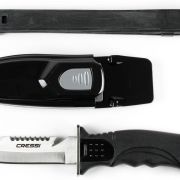 Cressi Skorpion Knife | Medium Stainless-Steel Dive Knife