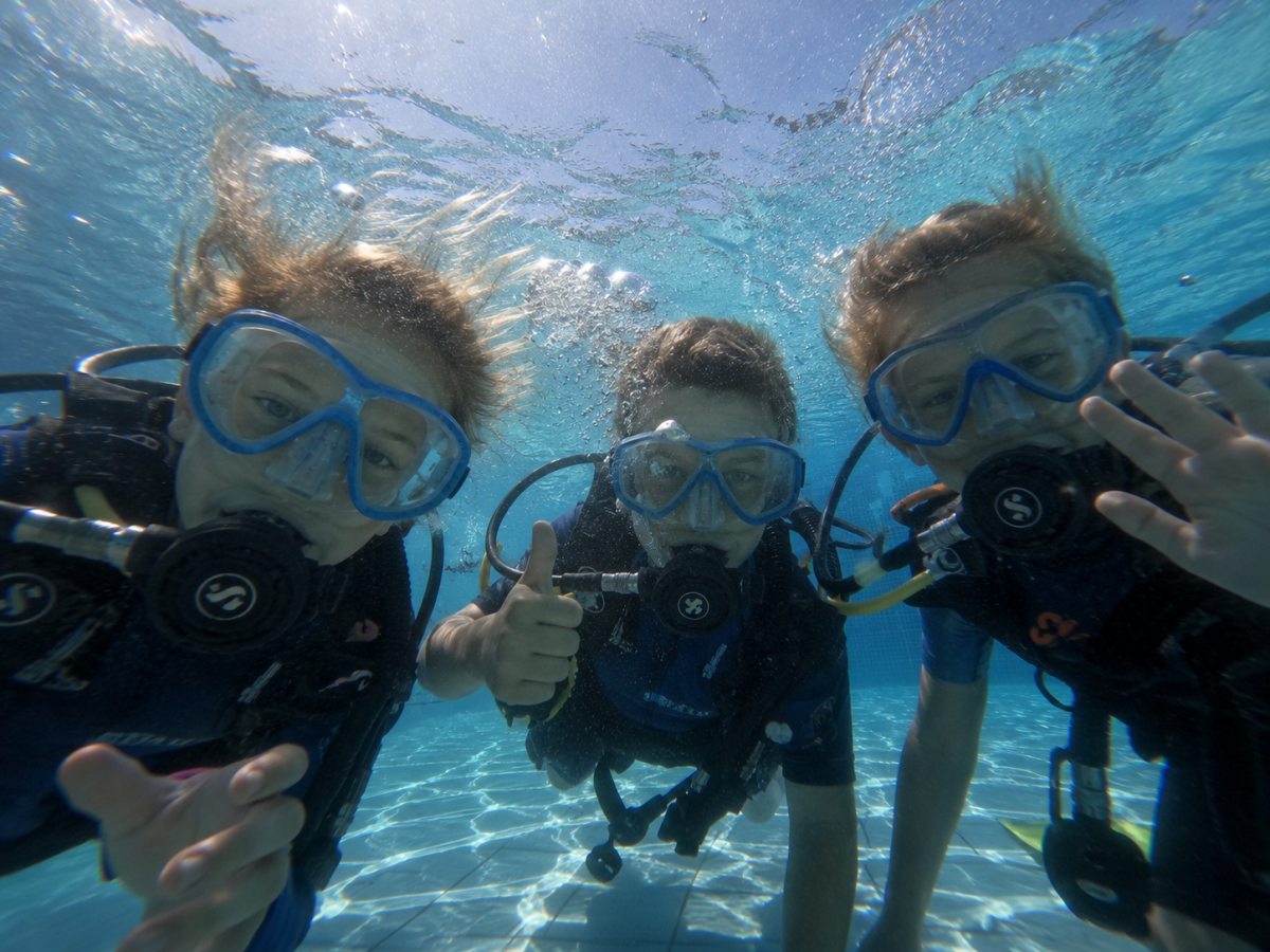 PADI Junior Open Water Diver (Min Age 10+)